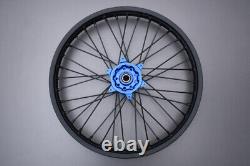 Blue Off-Road MX Front Wheel / Rim Complete YAMAHA YZF 450 2014-2022 1,6x21