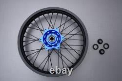 Blue Off-Road MX Rear Wheel / Rim Complete KTM SXF 450 SX-F 2007-2012 2,15x19