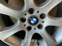 Bmw E60 E61 Style 185 18 245/40 R18 Inch Sport Wheel Rim With Tire #3 Oem #013