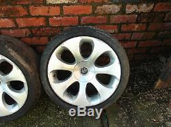 Bmw E64 / E63 6 Series Ellipsoid Alloy Wheels Complete Set 19 With Tyres Curbed