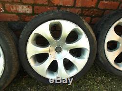 Bmw E64 / E63 6 Series Ellipsoid Alloy Wheels Complete Set 19 With Tyres Curbed