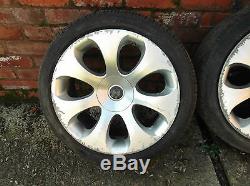 Bmw E64 / E63 6 Series Ellipsoid Alloy Wheels Complete Set 19 With Tyres Curbed