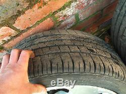 Bmw E64 / E63 6 Series Ellipsoid Alloy Wheels Complete Set 19 With Tyres Curbed