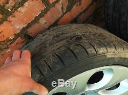 Bmw E64 / E63 6 Series Ellipsoid Alloy Wheels Complete Set 19 With Tyres Curbed