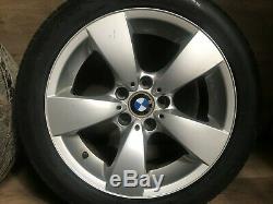 Bmw Oem E60 E61 525 528 530 535 545 550 Front Rear Set Rim Wheel And Tire 17 #3