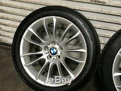 Bmw Oem F01 F02 F10 740 750 760 535 550 Front Rear Set Rim Wheel And Tire 19