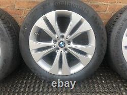 Bmw X1 F48 Complete Set 18 567 Wheels With Brand New Continental Tyres Oem