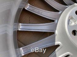 COMPLETE GENUINE OEM Audi TT Quattro Sport Alloy Wheels Silver 5x100 57.1