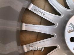 COMPLETE GENUINE OEM Audi TT Quattro Sport Alloy Wheels Silver 5x100 57.1