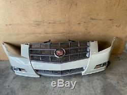 Cadillac Cts 2008-2013 Sedan Oem Complete Front Grill Panel Bumper Cover 55k