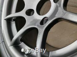 Caterham 8 Spoke Anthracite Alloys Wheels. Complete set of 4. 8x13 & 6x13