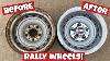 Cheap Rally Wheel Restoration