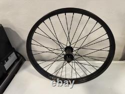 Cinema ZX Front Black BMX Bike Complete Wheel 444 Rim Kink Fit Subrosa Haro Rant