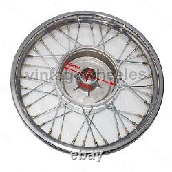 Complete 16 Wheel Rim Chrome Plated With Spok 36 Holes Fit For Jawa 250 350 Cw