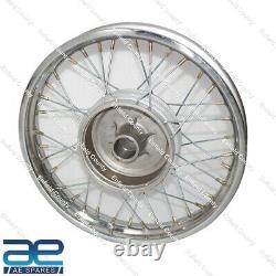 Complete 16 Wm2 Jawa 250 350 Cw 36 Holes Wheel Rim Chrome Plated With Spoke @Vi
