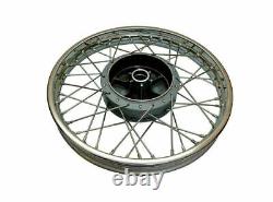 Complete 19 Front Wheel Rim 40 Holes With Drum Plate Fit For Royal Enfield