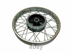 Complete 19 Front Wheel Rim 40 Holes With Drum Plate Fits For Royal Enfield