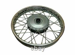 Complete 19 Front Wheel Rim 40 Holes With Drum Plate For Royal Enfield