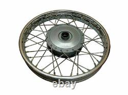 Complete 19 Front Wheel Rim 40 Holes With Drum Plate For Royal Enfield S2u