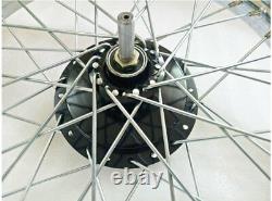 Complete 19 Half & Width Hub Wheel Rim Pair With Spokes BSA Norton Enfield
