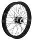 Complete Black 23x3.00 Front 40 Spoke Wheel For Harley Touring 2008/later