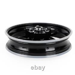 Complete Black Front Wheel Rim For Kawasaki Z900 Z900RS Cafe 2017 2018-2021^
