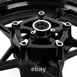 Complete Black Front Wheel Rim For Kawasaki Z900 Z900RS Cafe 2017 2018-2021 B2