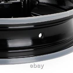 Complete Black Front Wheel Rim For Kawasaki Z900 Z900RS Cafe 2017 2018-2021 R1