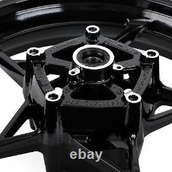 Complete Black Front Wheel Rim For Kawasaki Z900 Z900RS Cafe 2017 2018-2021 RA