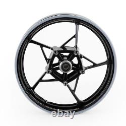 Complete Black Front Wheel Rim For Kawasaki Z900 Z900RS Cafe 2017 2018-2021 UK^