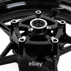 Complete Black Front Wheel Rim For Kawasaki Z900 Z900RS Cafe 2017 2018-2021 UK^