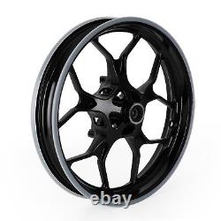 Complete Black Front and Rear Wheel Rim For Yamaha YZF-R3 YZF R3 2015-2022 NEW