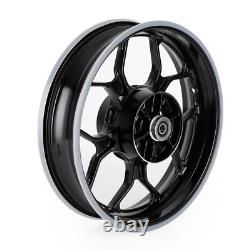 Complete Black Rear Wheel Rim Fit for Yamaha YZF-R3 YZF R3 2015-2022 NEW U9