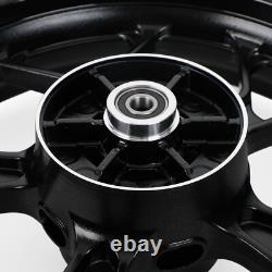 Complete Black Rear Wheel Rim Fit for Yamaha YZF-R3 YZF R3 2015-2022 NEW U9