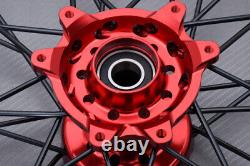 Complete Enduro Front+Rear Wheels Rims HONDA CRF 450 R CRF450R 2021-2024 21/18