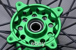 Complete Enduro Front + Rear Wheels Rims KAWASAKI KX 125 2006-2008 21/18