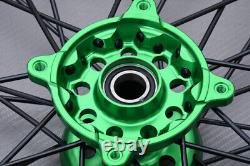 Complete Enduro Front + Rear Wheels Rims KAWASAKI KX 450 2019-2024 21/18