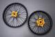 Complete Enduro Front + Rear Wheels Rims Suzuki Rmz 250 Rm-z 2007-2008 21/18