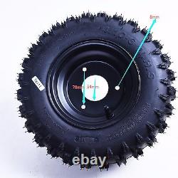 Complete Front Rear 4.10-6 Tire Rim Gocart Wheel Assembly Mower ATV Snow Thrower