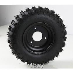 Complete Front Rear 4.10-6 Tire Rim Gocart Wheel Assembly Mower ATV Snow Thrower