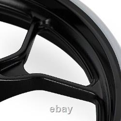 Complete Front Wheel Rim For Yamaha YZF R3 YZF-R3 RH07 RH12 2015 2022 Black CZ