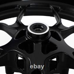 Complete Front Wheel Rim For Yamaha YZF R3 YZF-R3 RH07 RH12 2015 2022 Black E2