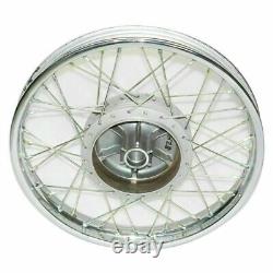 Complete Front Wheel Rim With Hub Fit For Royal Enfield 350 500cc