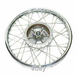 Complete Front Wheel Rim With Hub For Royal Enfield 350 500cc