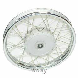 Complete Front Wheel Rim With Hub For Royal Enfield 350 500cc