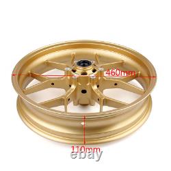 Complete Gold Front Wheel Rim Fit for Honda CBR1000RR 2008-2016 NEW UK U7