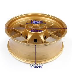 Complete Gold Rear Wheel Rim Fit for Honda CBR1000RR 2008-2016 NEW U7