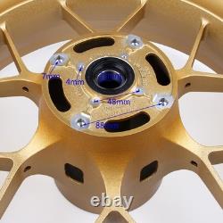 Complete Gold Rear Wheel Rim Fit for Honda CBR1000RR 2008-2016 NEW U7