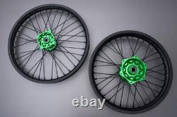 Complete Off-Road Front + Rear Wheels Rims KAWASAKI KX 125 2006 -2008 21/19