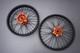 Complete Off-road Mx Front + Rear Wheels Rims Ktm Sx 125 2017-2018 21/19